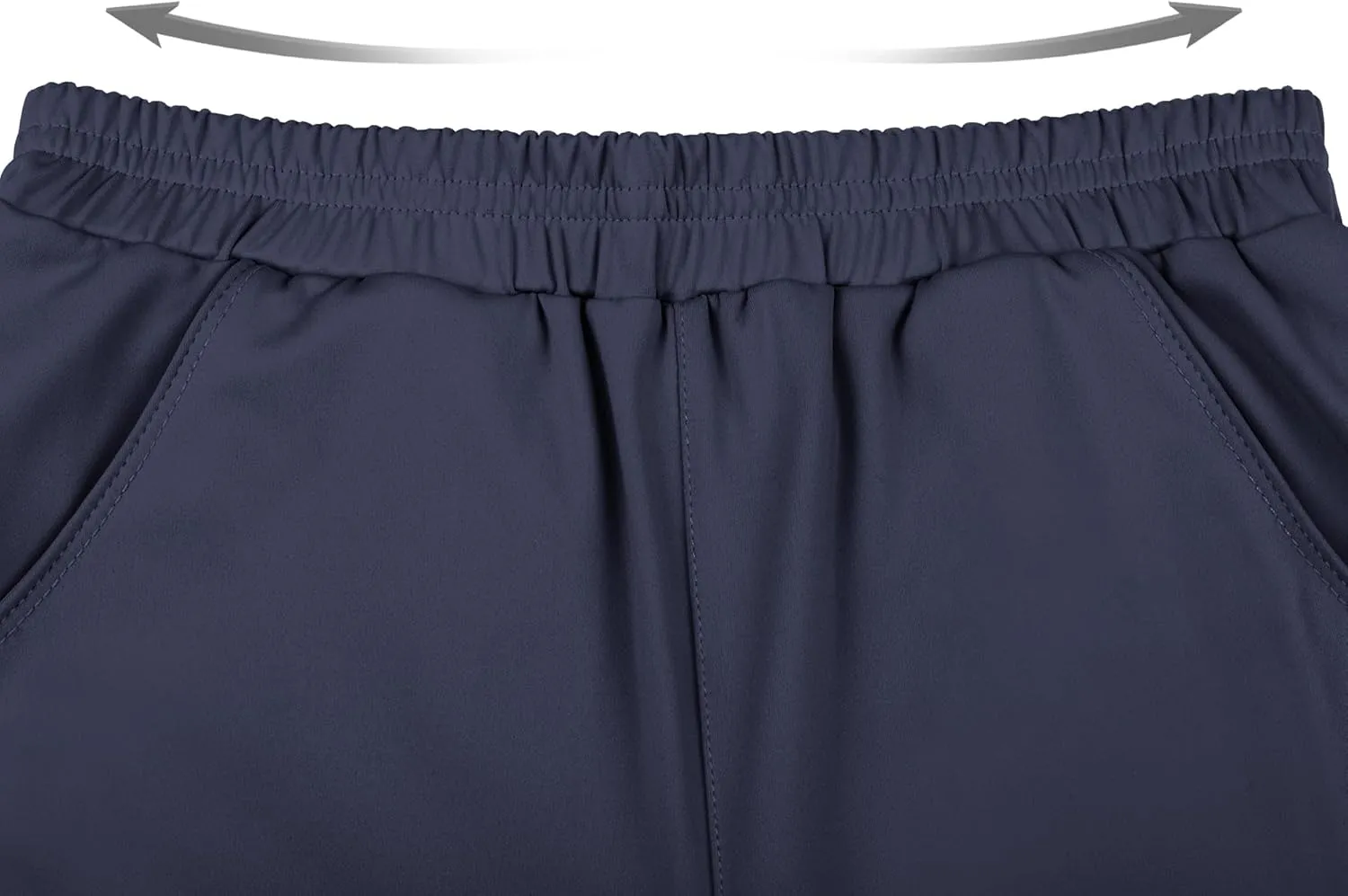 BIG ELEPHANT Girls Quick Dry Active Athletic Joggers, Kids Pull-on Lounge Joggers with Pocket