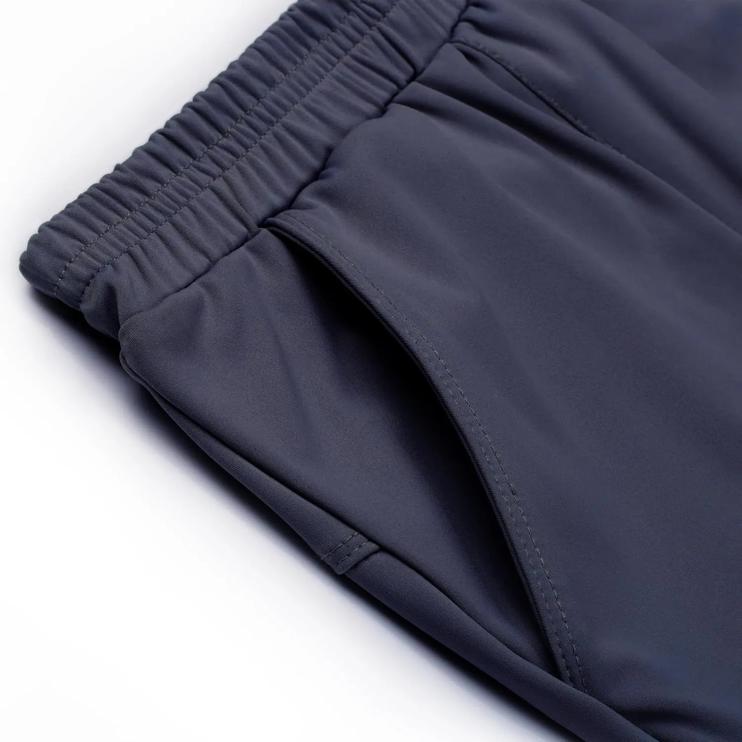 BIG ELEPHANT Girls Quick Dry Active Athletic Joggers, Kids Pull-on Lounge Joggers with Pocket