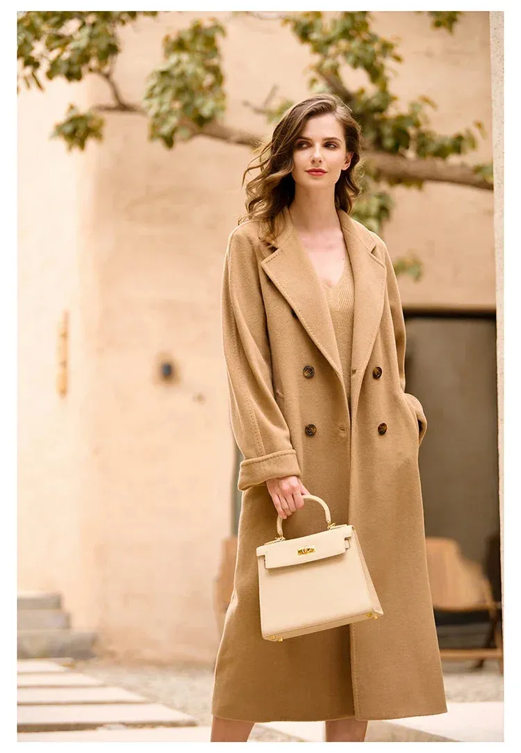 Luxury Cashmere Wool Long Coat