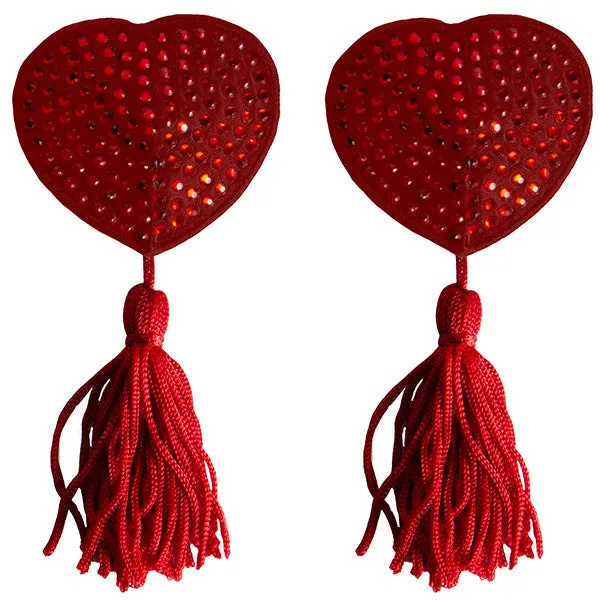 OUCH! NIPPLE TASSELS HEART