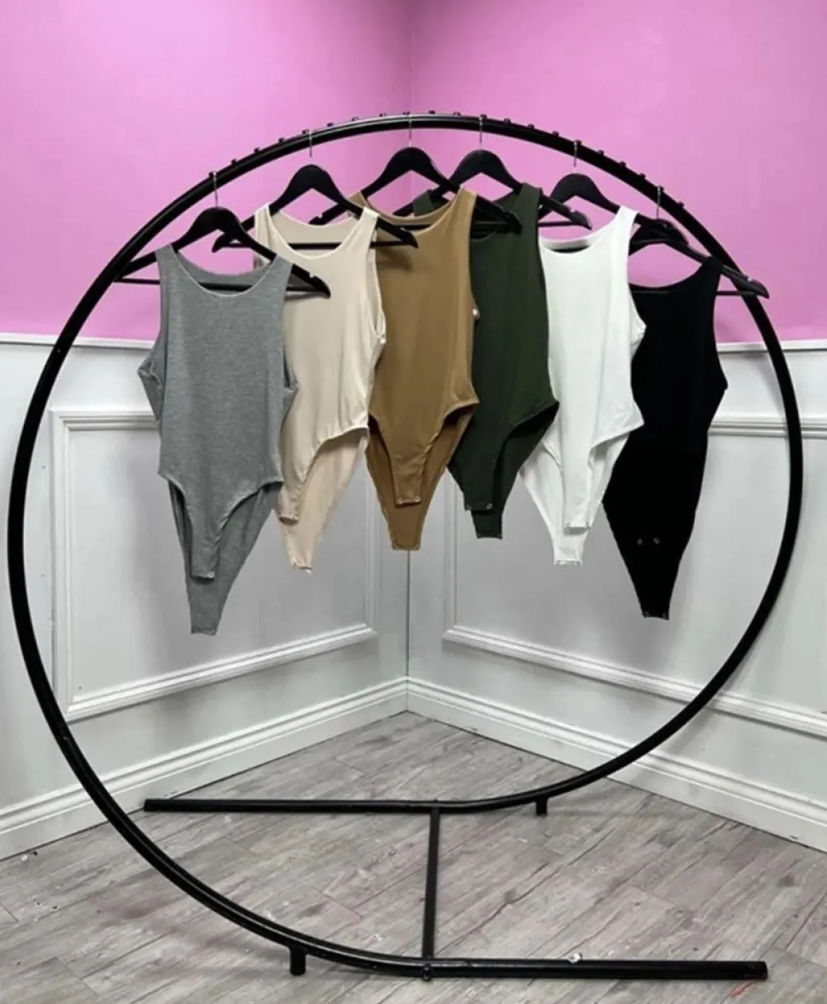 Palma round neck bodysuit