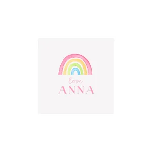 Pastel Rainbow Gift Tags & Stickers